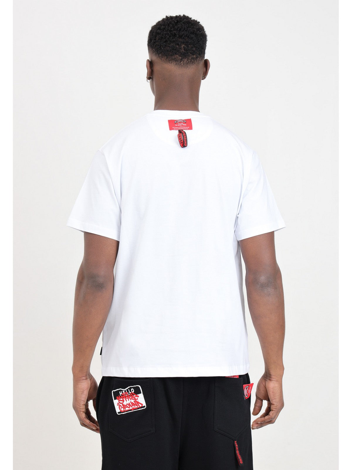 SPRAYGROUND T-Shirt e Polo Uomo  SP439WHT Bianco