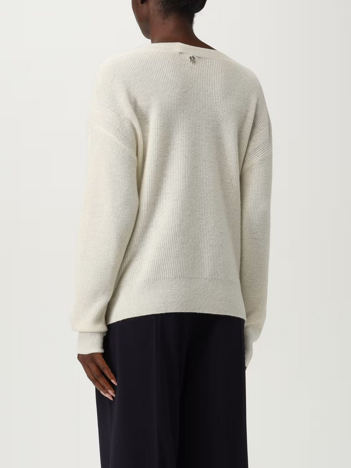 LIU JO BLACK Maglione Donna  CF5245MS019 X0256 STAR WHITE