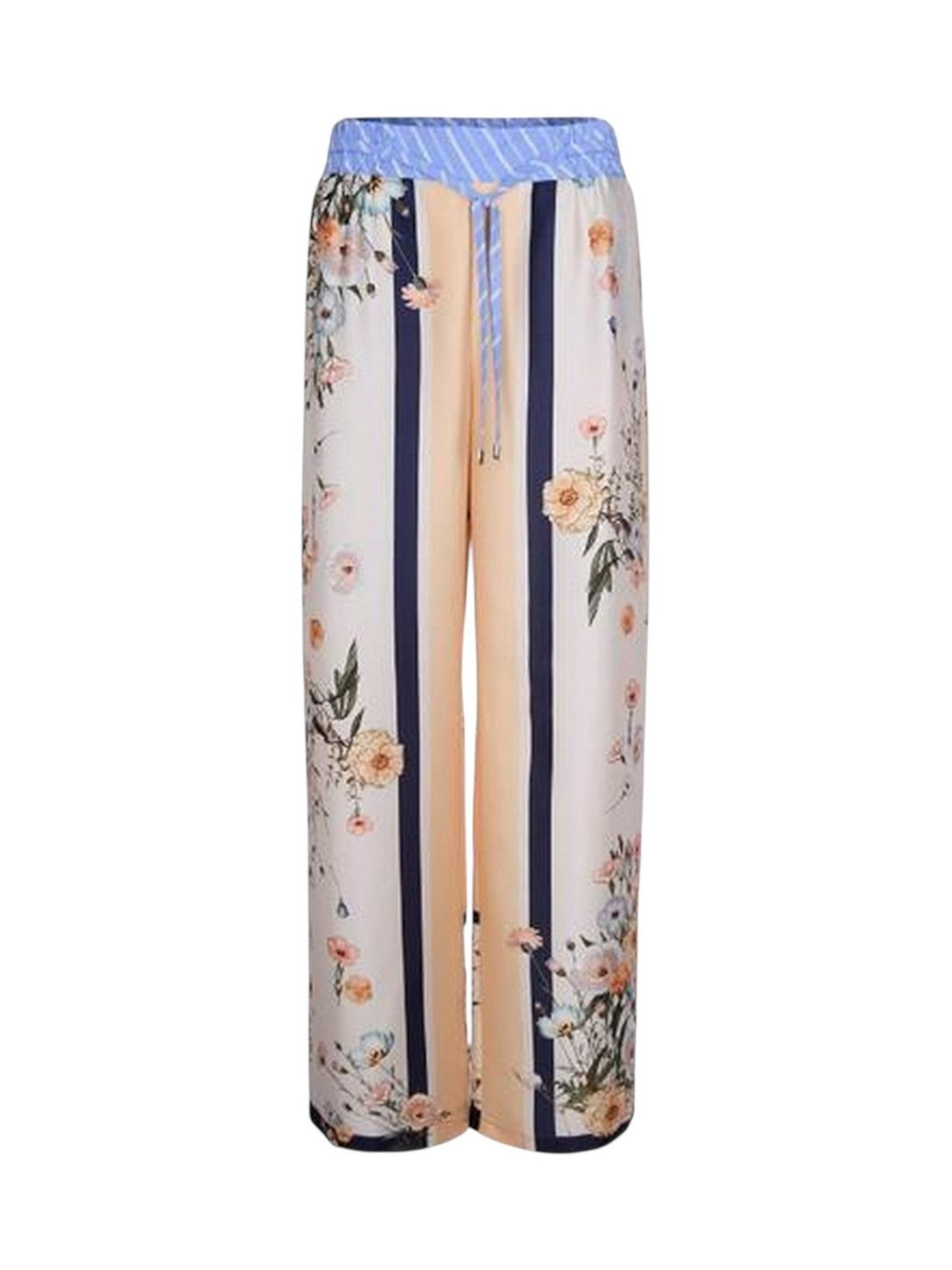 LIU JO WHITE Pantalone Donna  WA6358T2555 P9546 Blu str/bloom.big