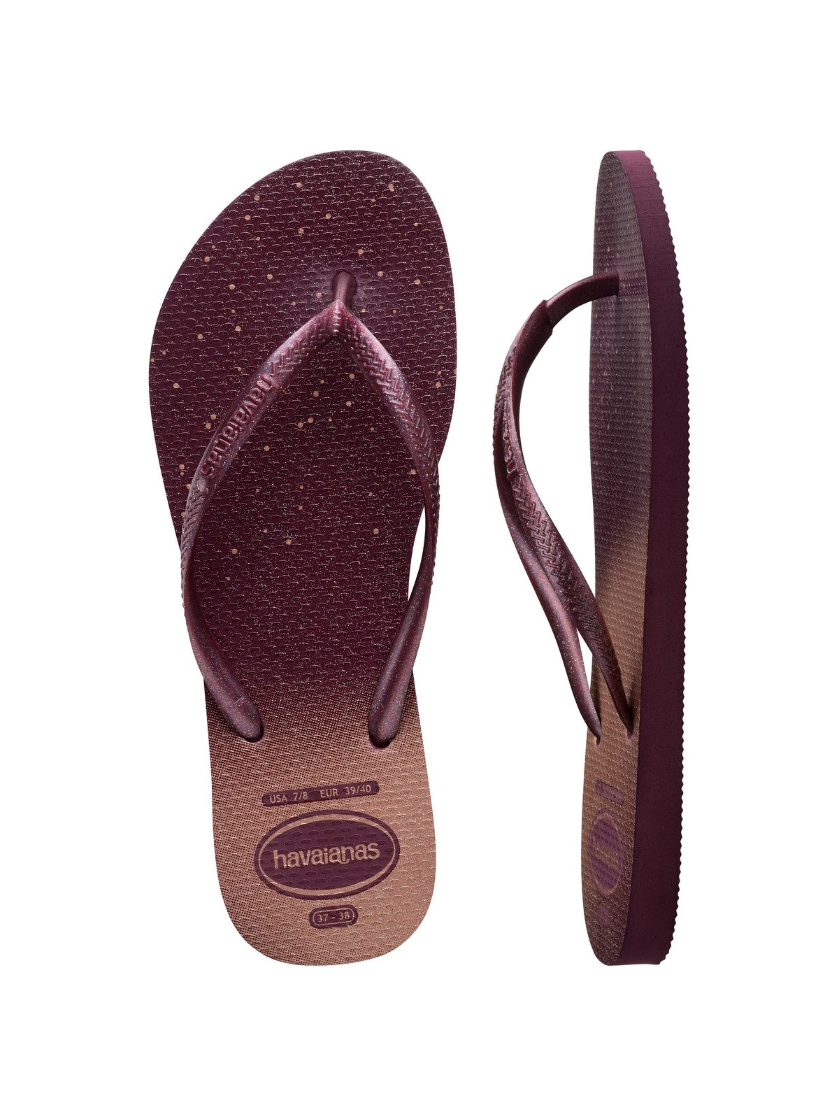 HAVAIANAS Infradito Donna Hav. Slim Gloss 4145617.5143 Viola gioboutiqueweb