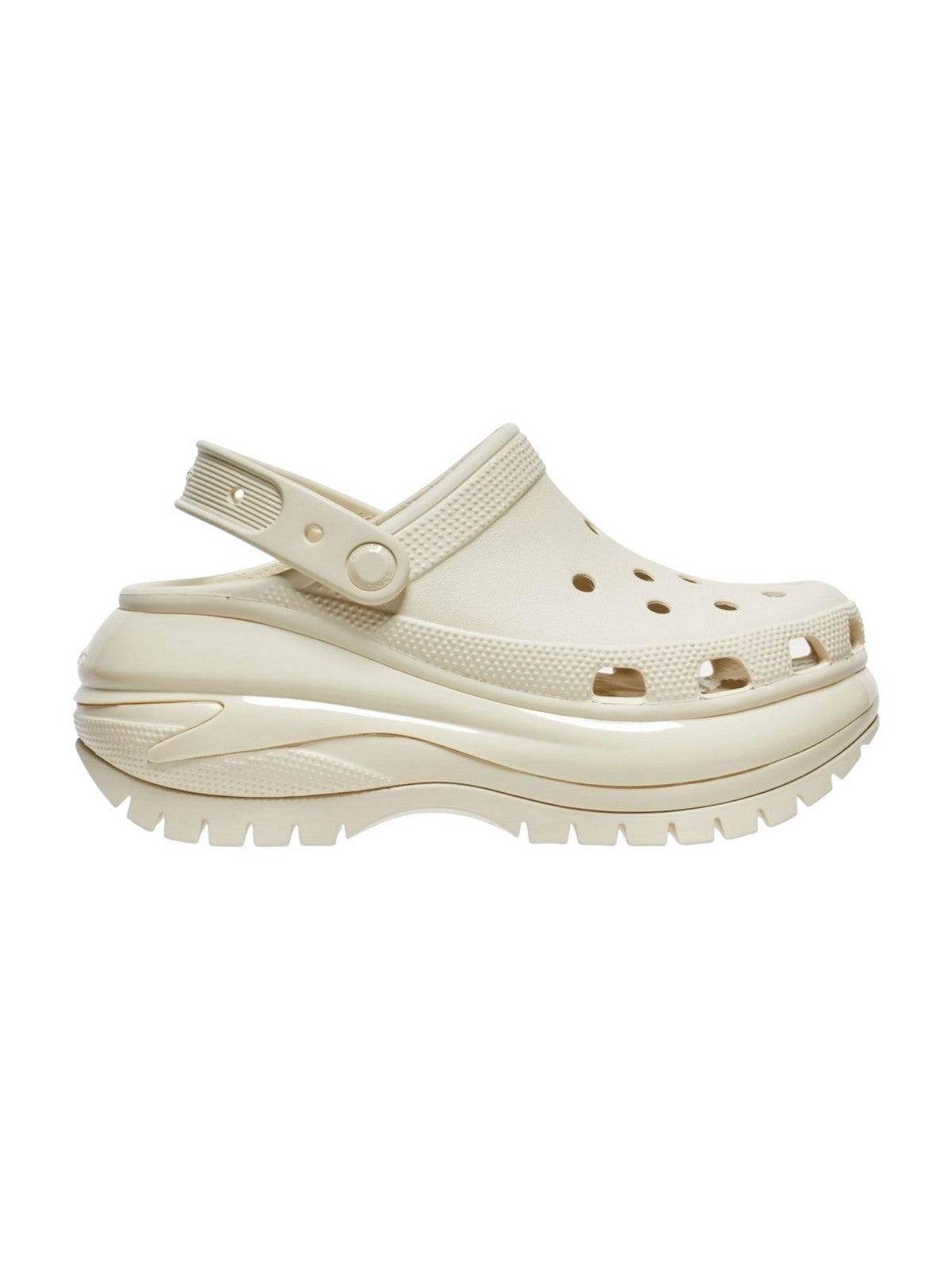 Crocs Ciabatta Donna Classic Mega Crush Clog W 207988 2y2 beige