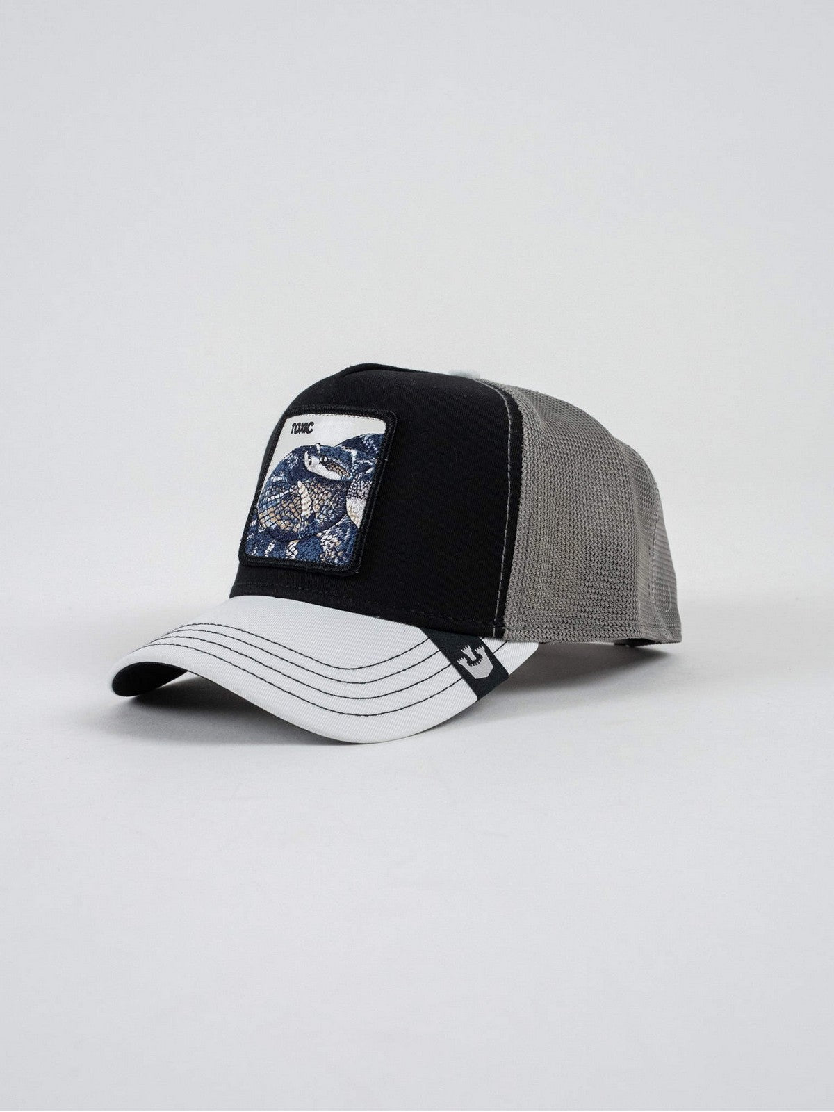 GOORIN BROS Cappello Uomo V2 SNAKE 101-1342 BKW BLACK/WHITE