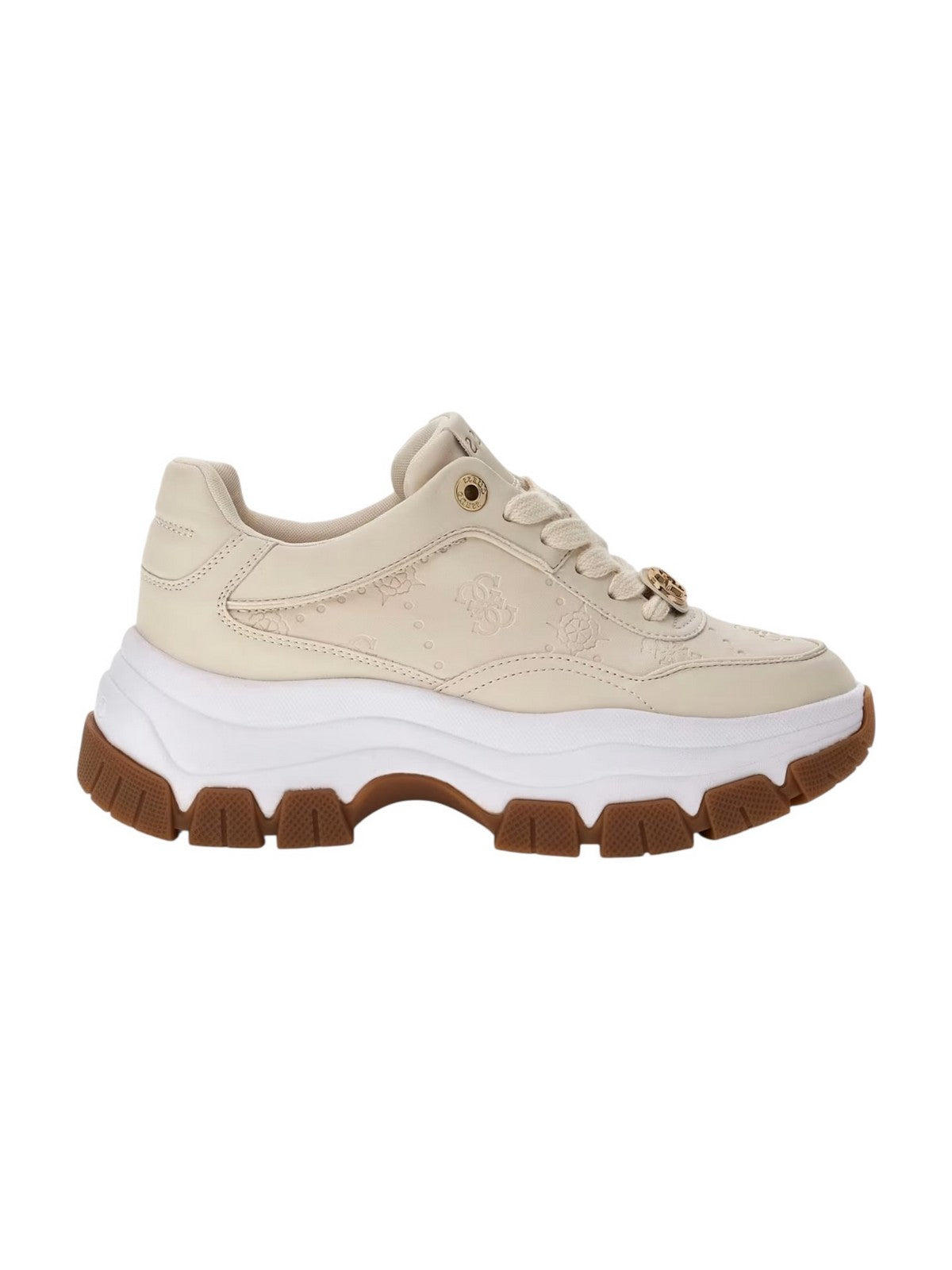 GUESS Sneaker Donna BERRETT2 FLFBRT PEL12 CREAM CREAM