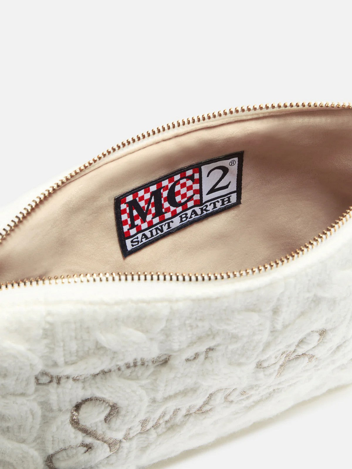 MC2 SAINT BARTH Pochette Donna  PARISIENNE WOOL 01346I 10OR EMB