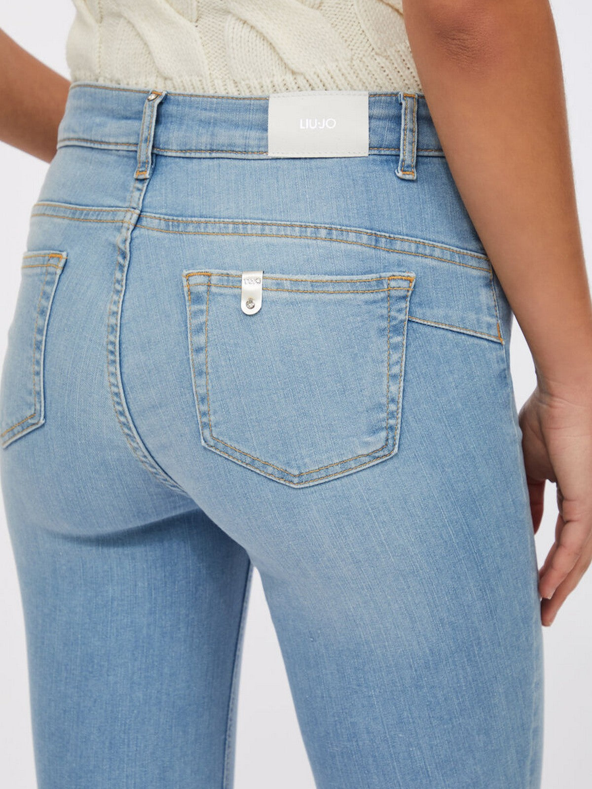 LIU JO BLUE DENIM Jeans Donna  UXX042D4811 78483 Den.Blue stbl.surpri