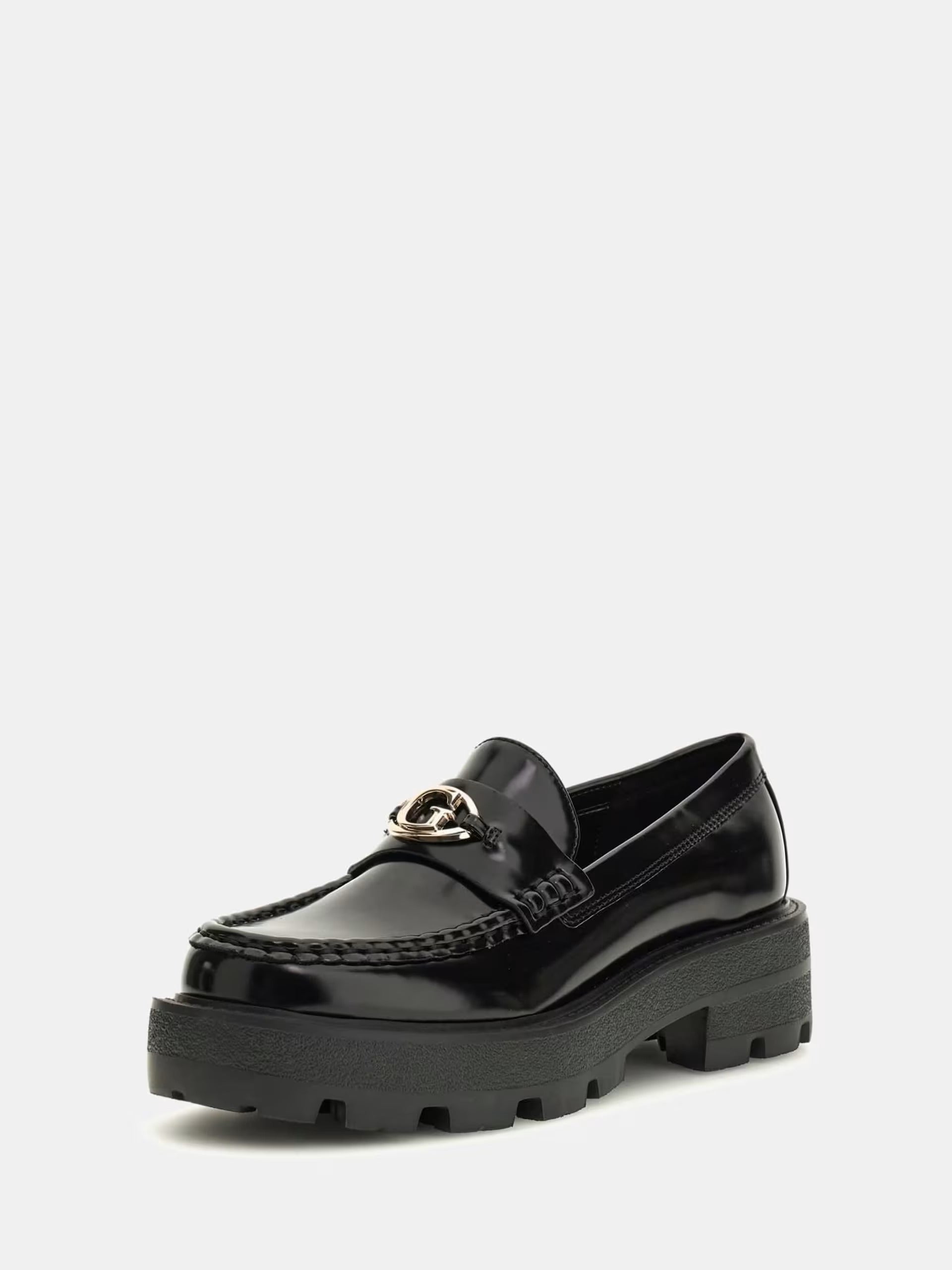 GUESS Mocassino Donna YANIKA FLTYNK ELE14 BLACK BLACK