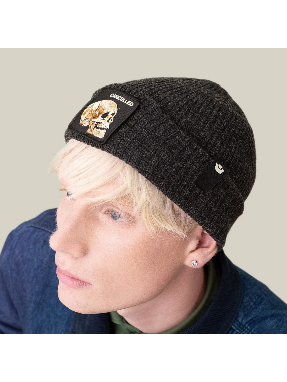 GOORIN BROS Cappello Uomo THE CANCELLED BEANIE 107-2491 VOI VOID