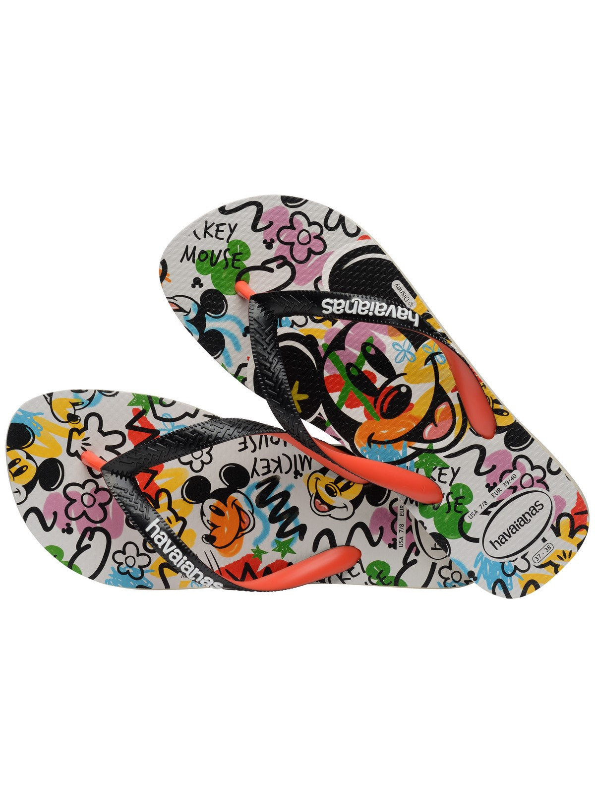 Havaianas Flip Flops Woman Hav. Disney Stylish 4123500.7461 Beige