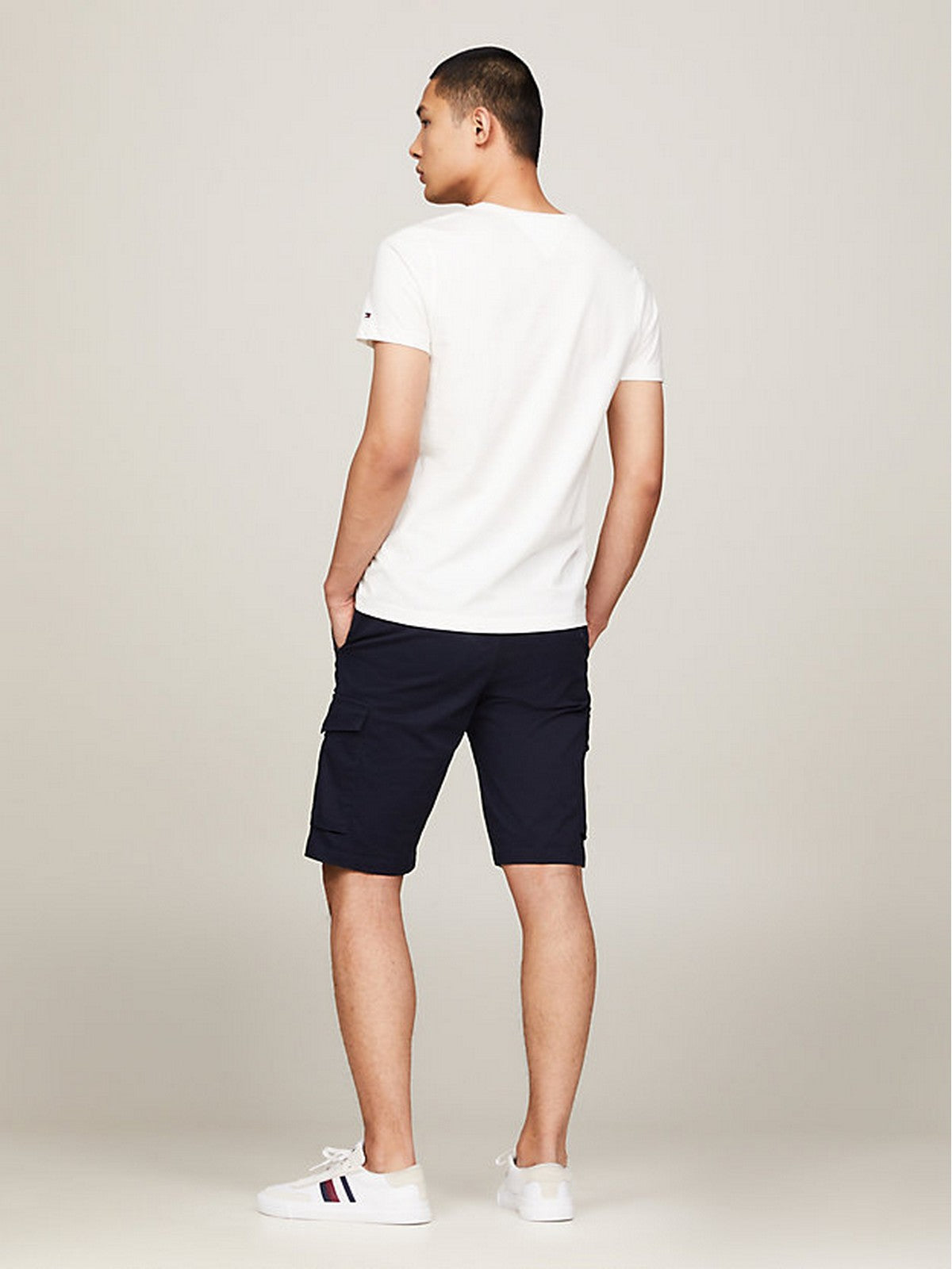 TOMMY HILFIGER T-Shirt e Polo Uomo  MW0MW11465 118 Bianco