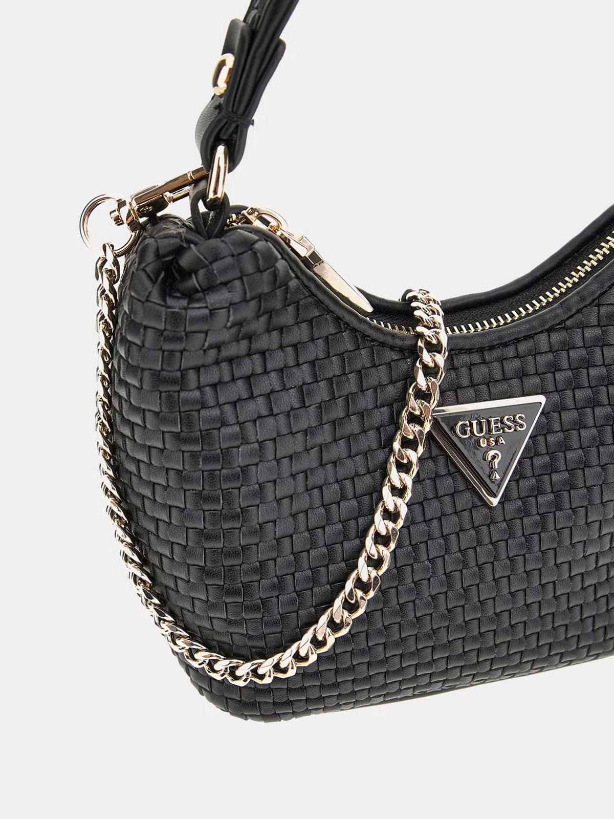 Guess Woman Bag Emelda Crossbody Top Hwwg92 19730 BL NERO