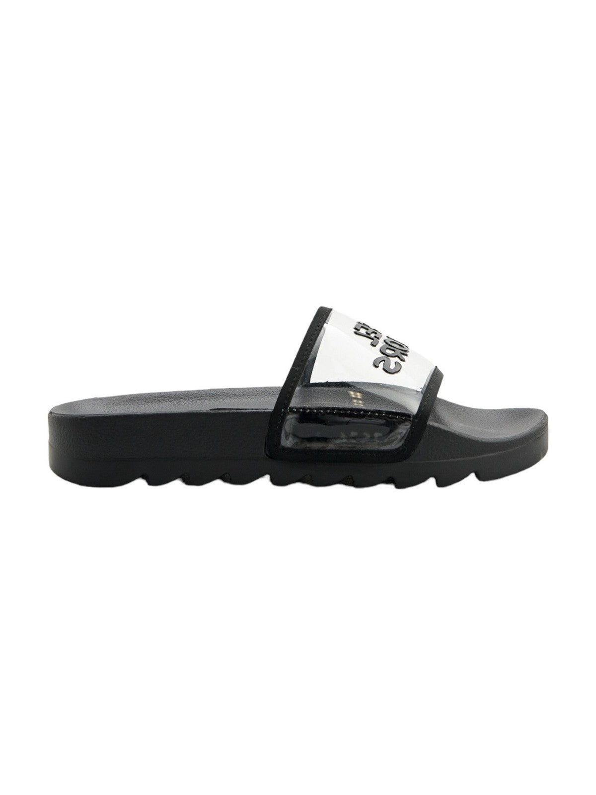 COLORS OF CALIFORNIA Ciabatta Donna slide in plexi HC.JINFY407 BLA Nero