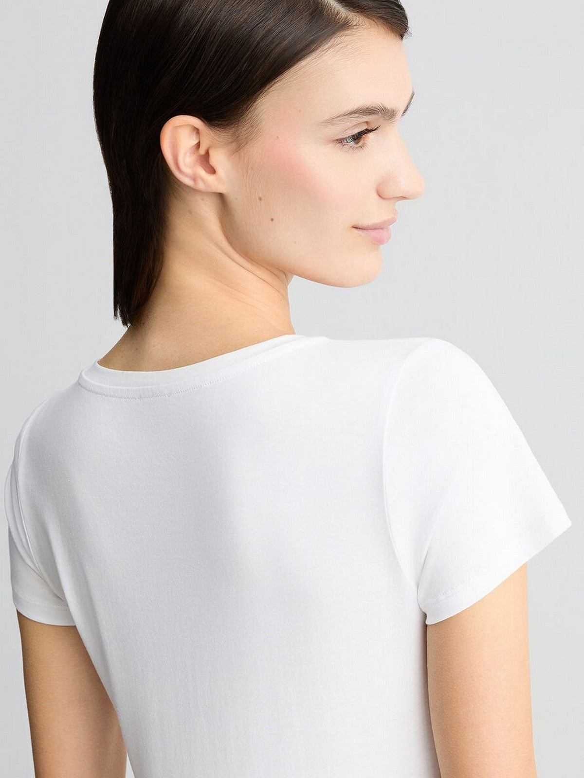 LIU JO BEACHWEAR T-shirt Donna  VA5154JS003 Q9136 Bianco/flowers