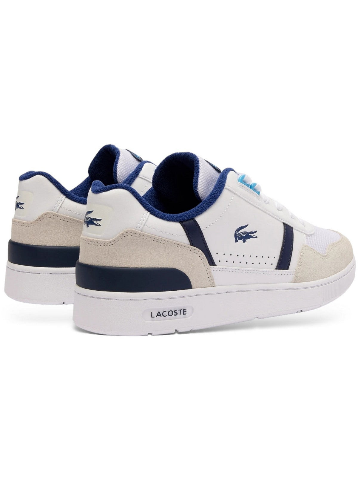 Sneaker para hombres de Lacoste T-Clip 124 5 SMA 747SMA0071 080 White