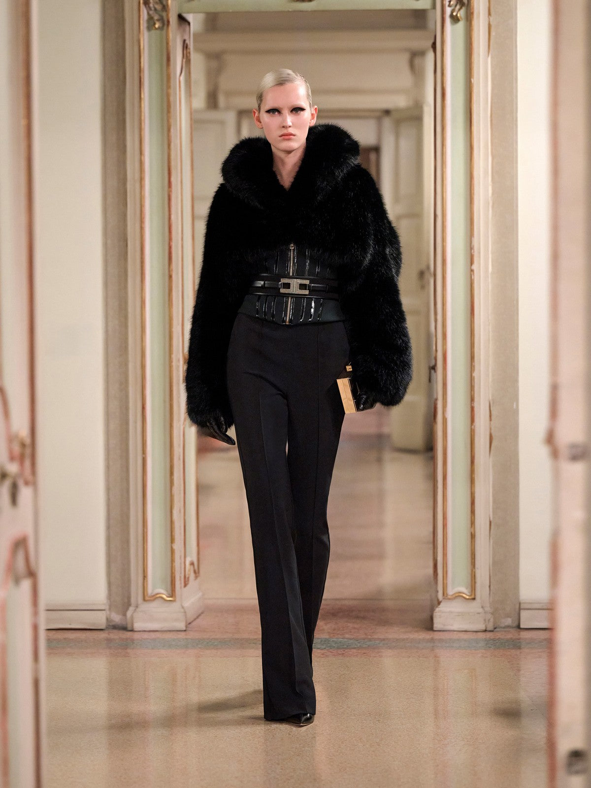 ELISABETTA FRANCHI Giubbino Donna  GB05A57E2 110 Nero