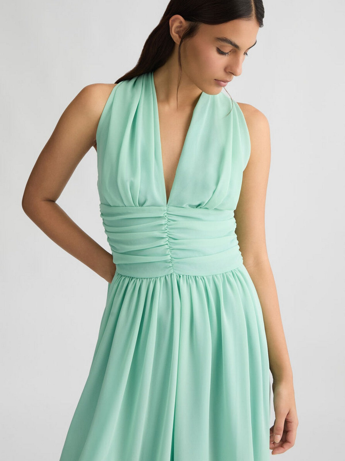 LIU JO BLACK Abito Donna  CA5302TS869 X0687 Verde gioboutiqueweb