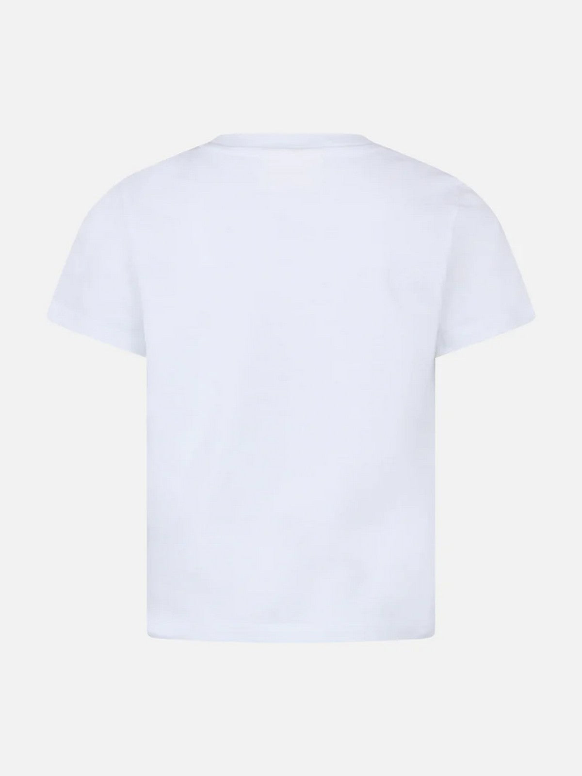 T-shirt MC2 Saint Barth oraz polowe dziewczyny i dziewczyny Elly 03040F White