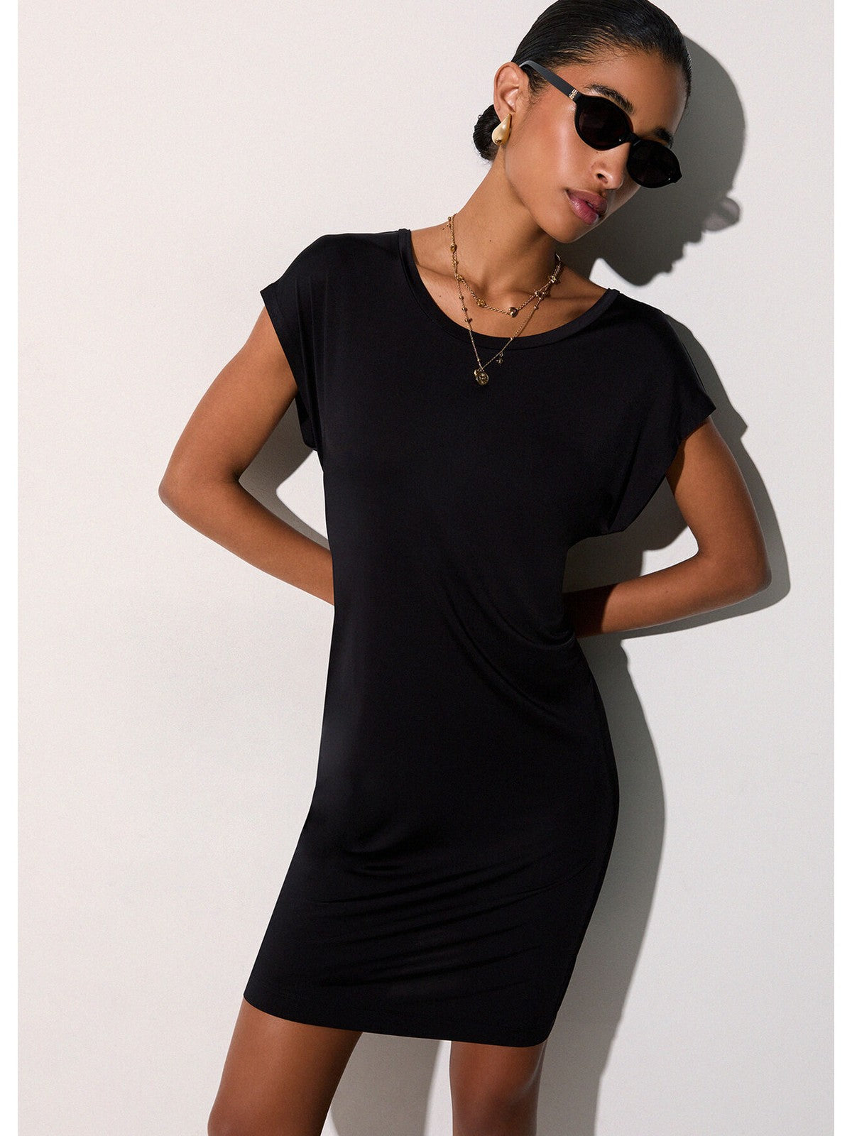 LIU JO BEACHWEAR Abito Donna  VA6159J3888 22222 Nero