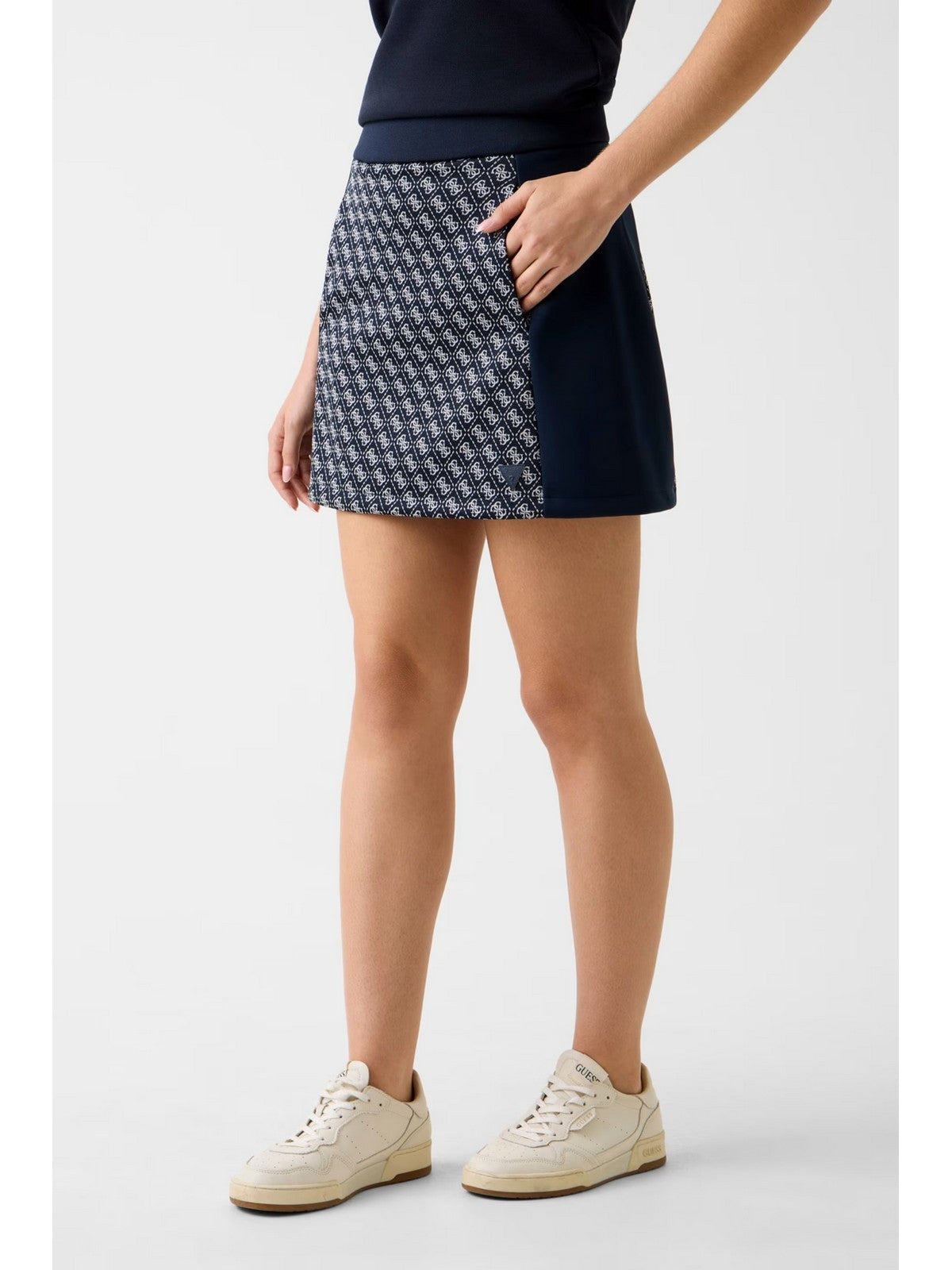 GUESS SPORT Gonna Donna MAYA 4G SKIRT V6RD04 K2042 FJBB 4G JACQUARD MOON