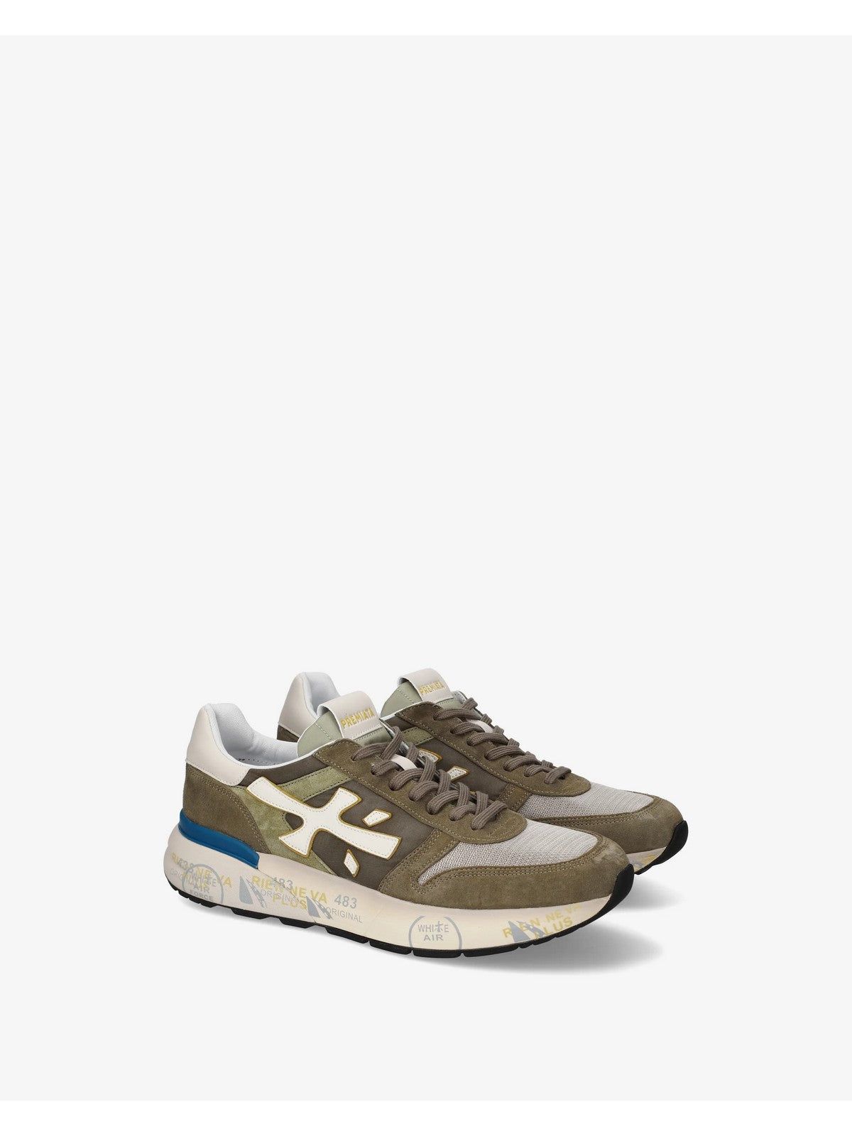 PREMIATA Sneaker Uomo  MICK VAR 8086 MILITARY GREEN