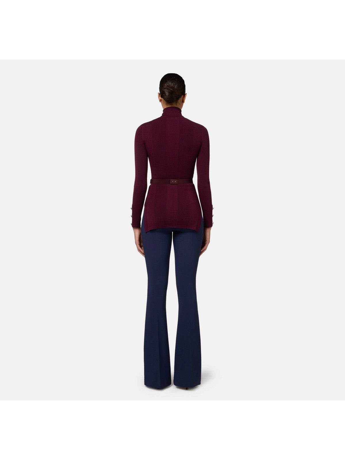 ELISABETTA FRANCHI PA02246E2 B75 blue trousers