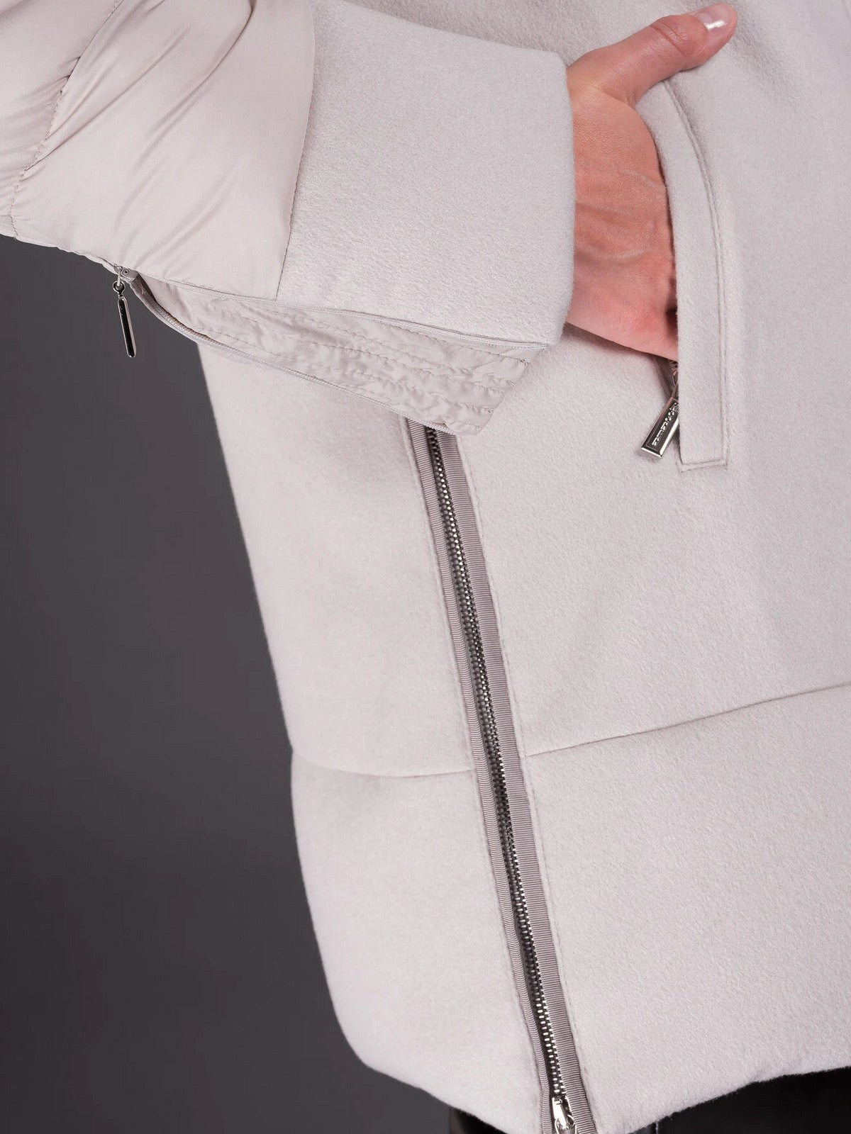 Moorer Freesia-Le Modgi300007 U0105 Weiß Down Jacke