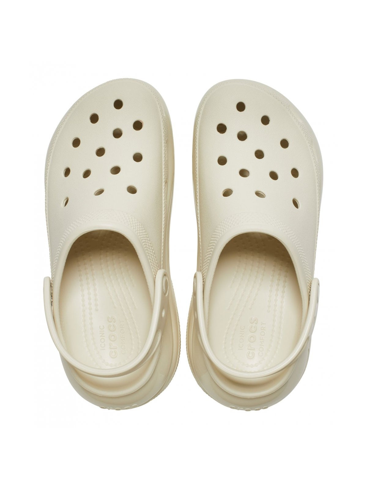 Crocs ciabatta donna classique méga cuillère Clog W 207988 2y2 beige