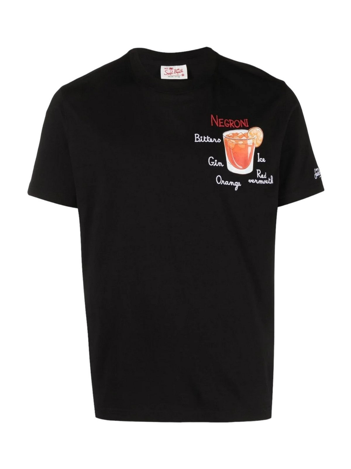 T-shirt MC2 Saint Barth i Polo Men Tshirt Man 03581f Black