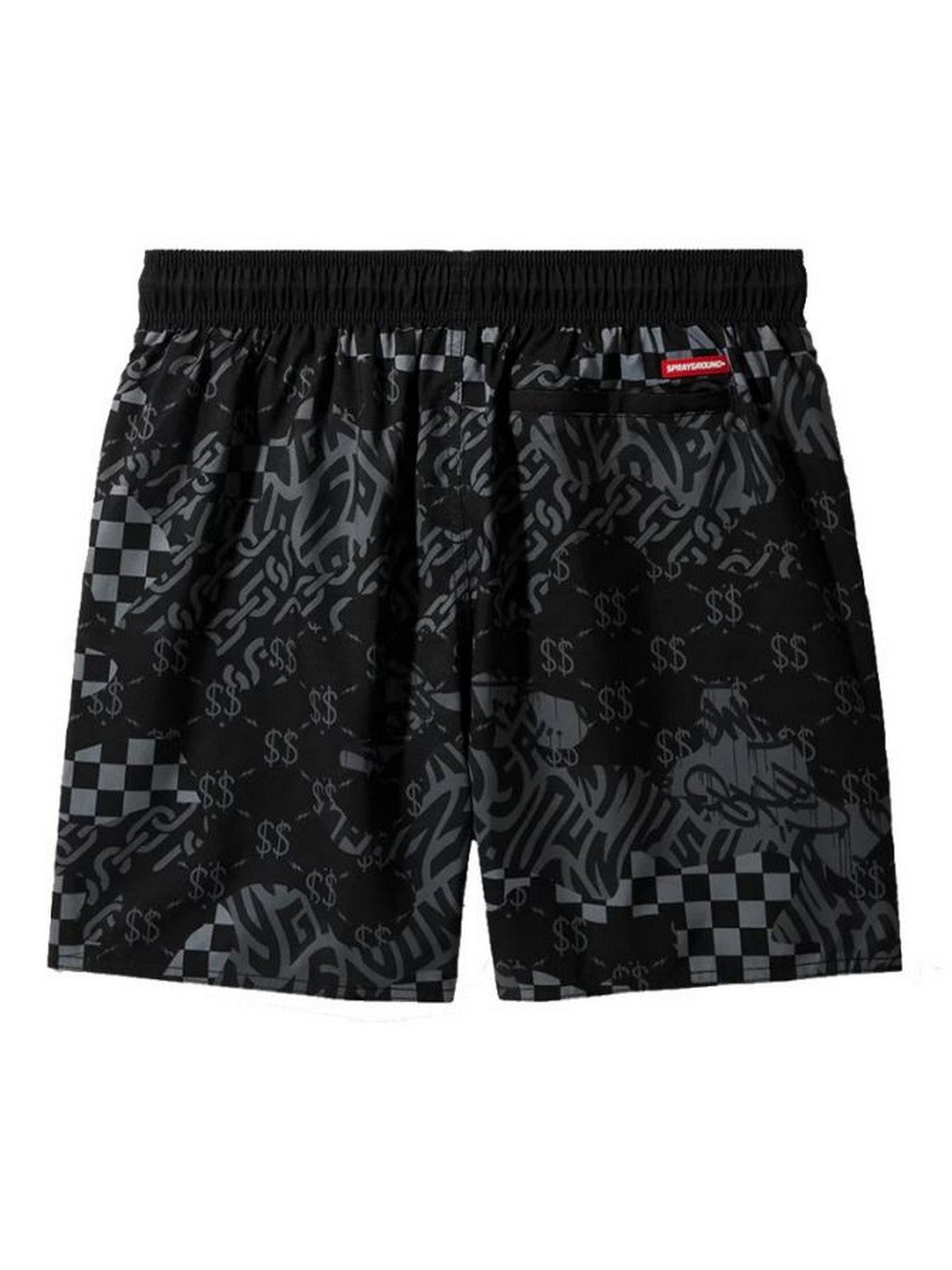SPRAYGROUND Costume da bagno Uomo BEACHWEAR CHECK 910SWM2056 GRIGIO