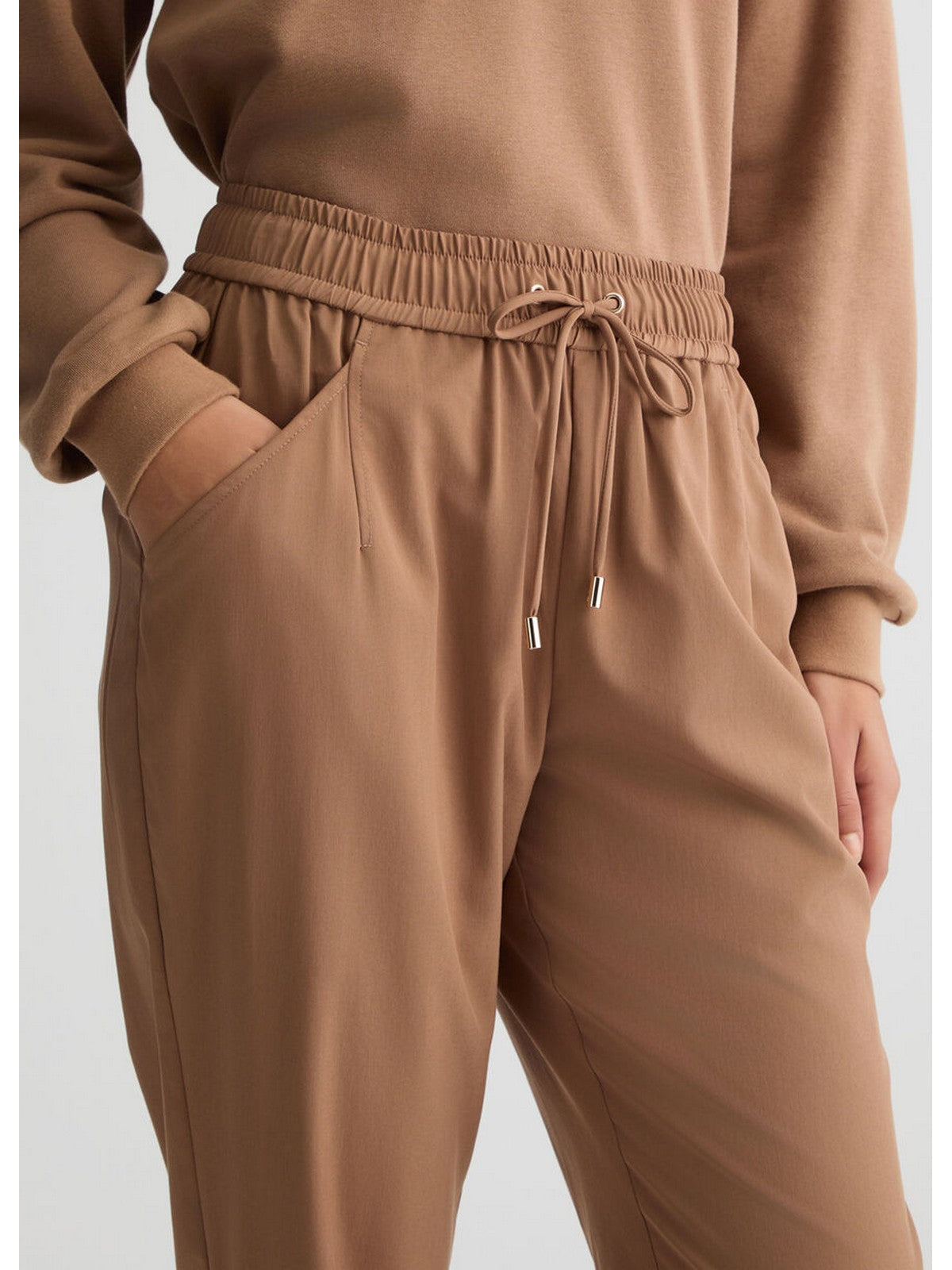 LIU JO SPORT Pantalone Donna  TA5144TS922 X0675 Nude brown gioboutiqueweb