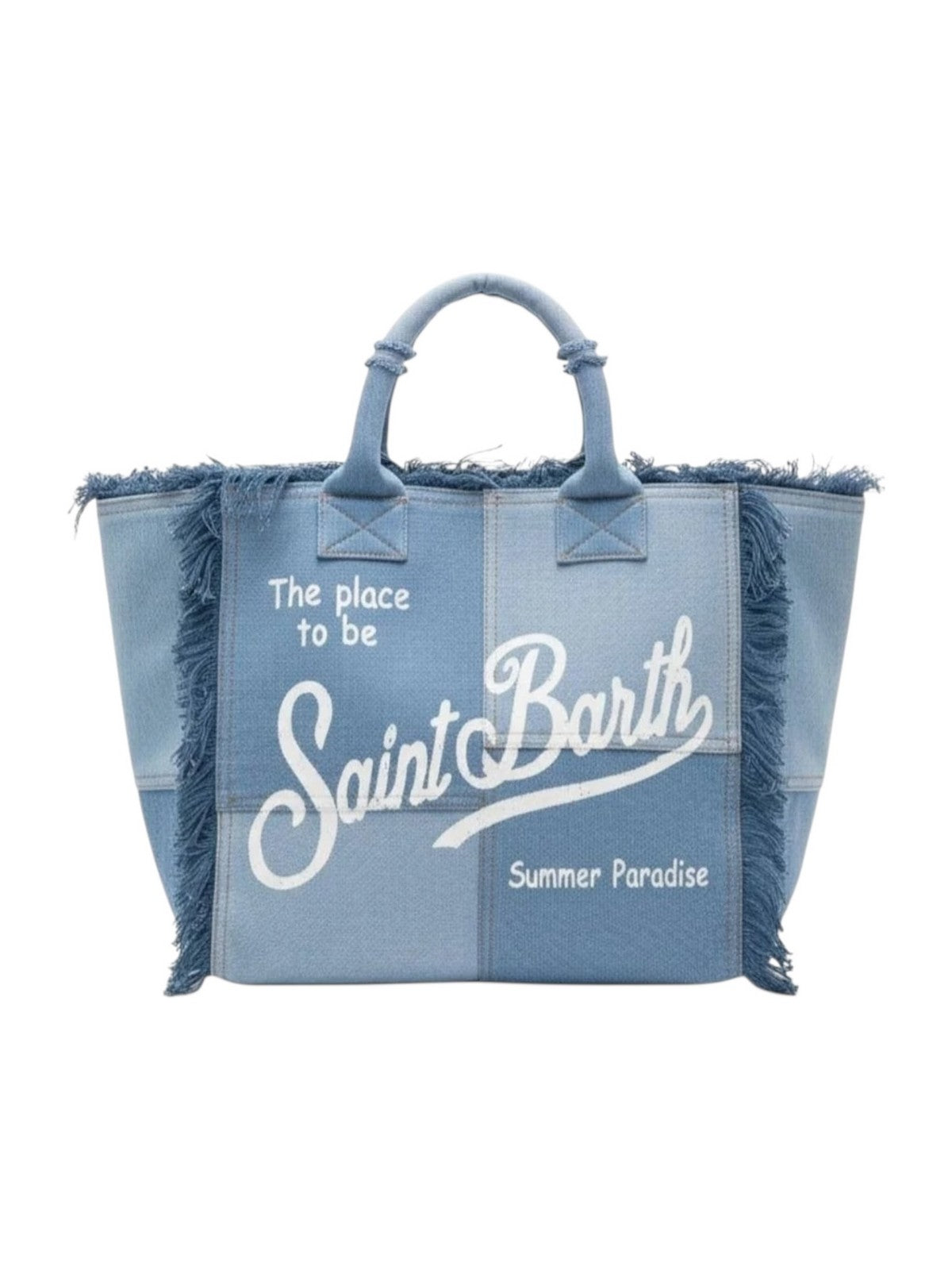 MC2 SAINT BARTH Borsa Donna  VANITY 00402L DENIM PATCHWORK