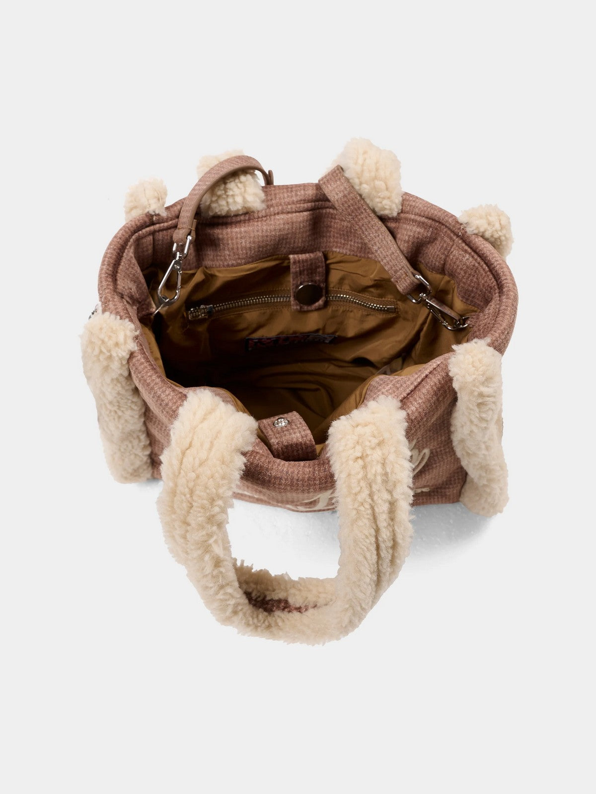 MC2 SAINT BARTH Borsa Donna  COLETTE SHEARLING 00285I PIED DE POULE 19 EMB