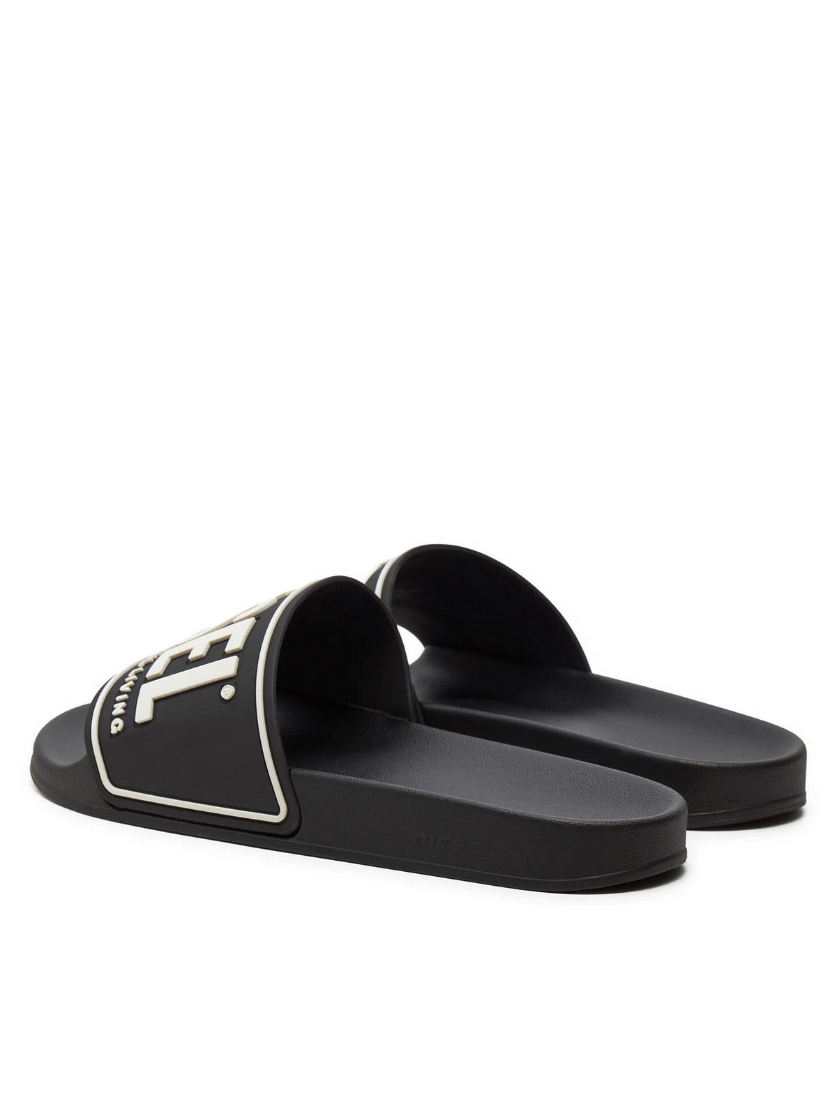 DIESEL Ciabatta Uomo MAYEMI SA-MAYEMI CC SANDALS Y02801 P4441 H0958 014 - BLACK/WHITE