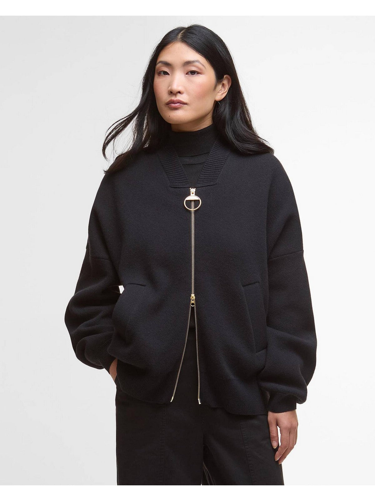 BARBOUR Damen Daunenjacke MILDA LKN1710 BK11 SCHWARZ