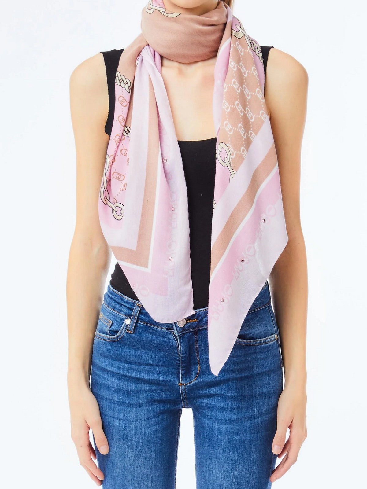 LIU JO SOFT Foulard Donna  2F5067T0300 43204 Fragrant lilac