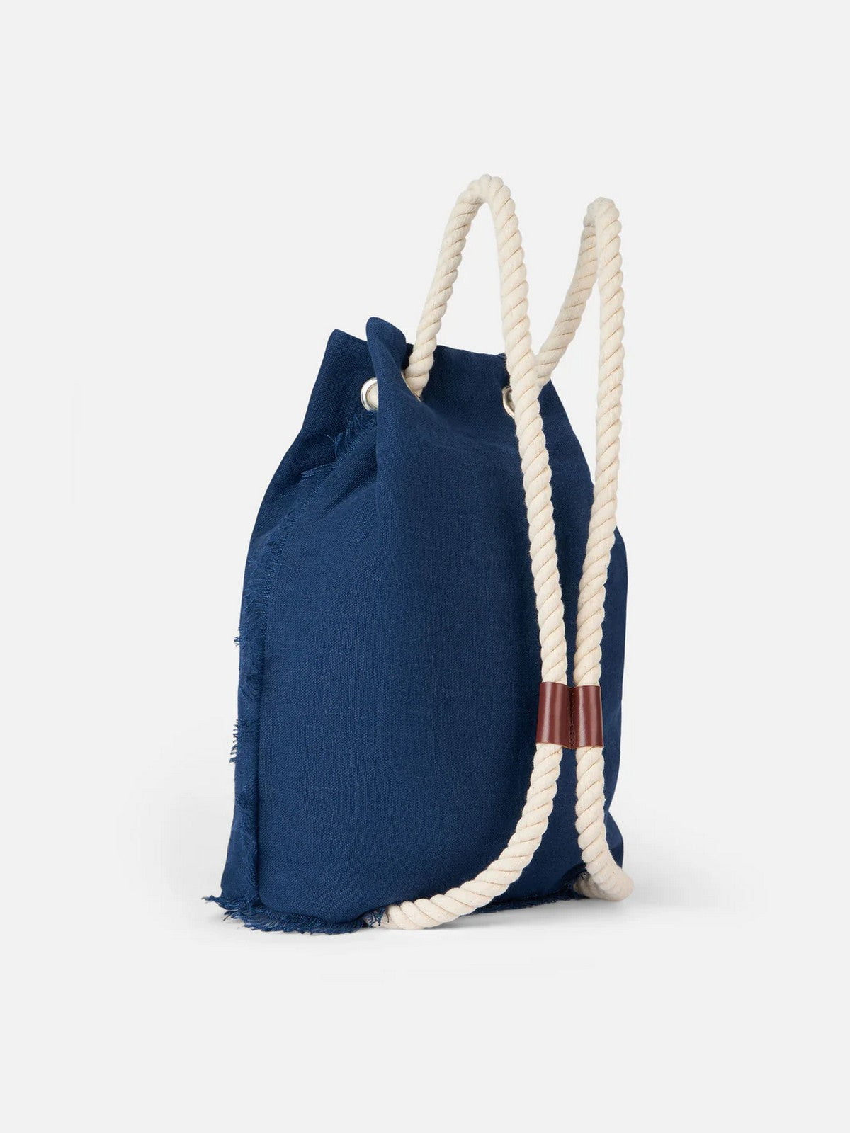 MC2 SAINT BARTH Zaino Donna  BOAT BACKPACK LINEN 00277H LINEN 61 EMB gioboutiqueweb