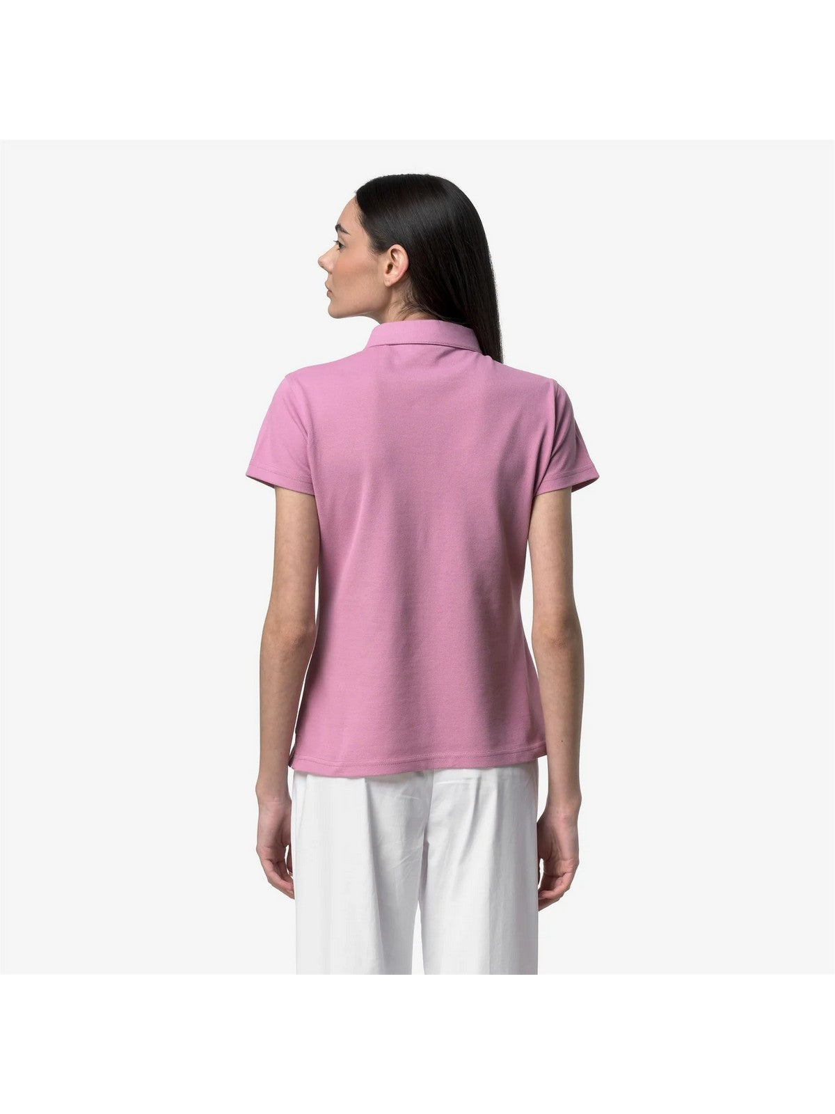 K-WAY Polo Donna AMEDEA PIQUE K1127GW H41 VIOLET GLICINE