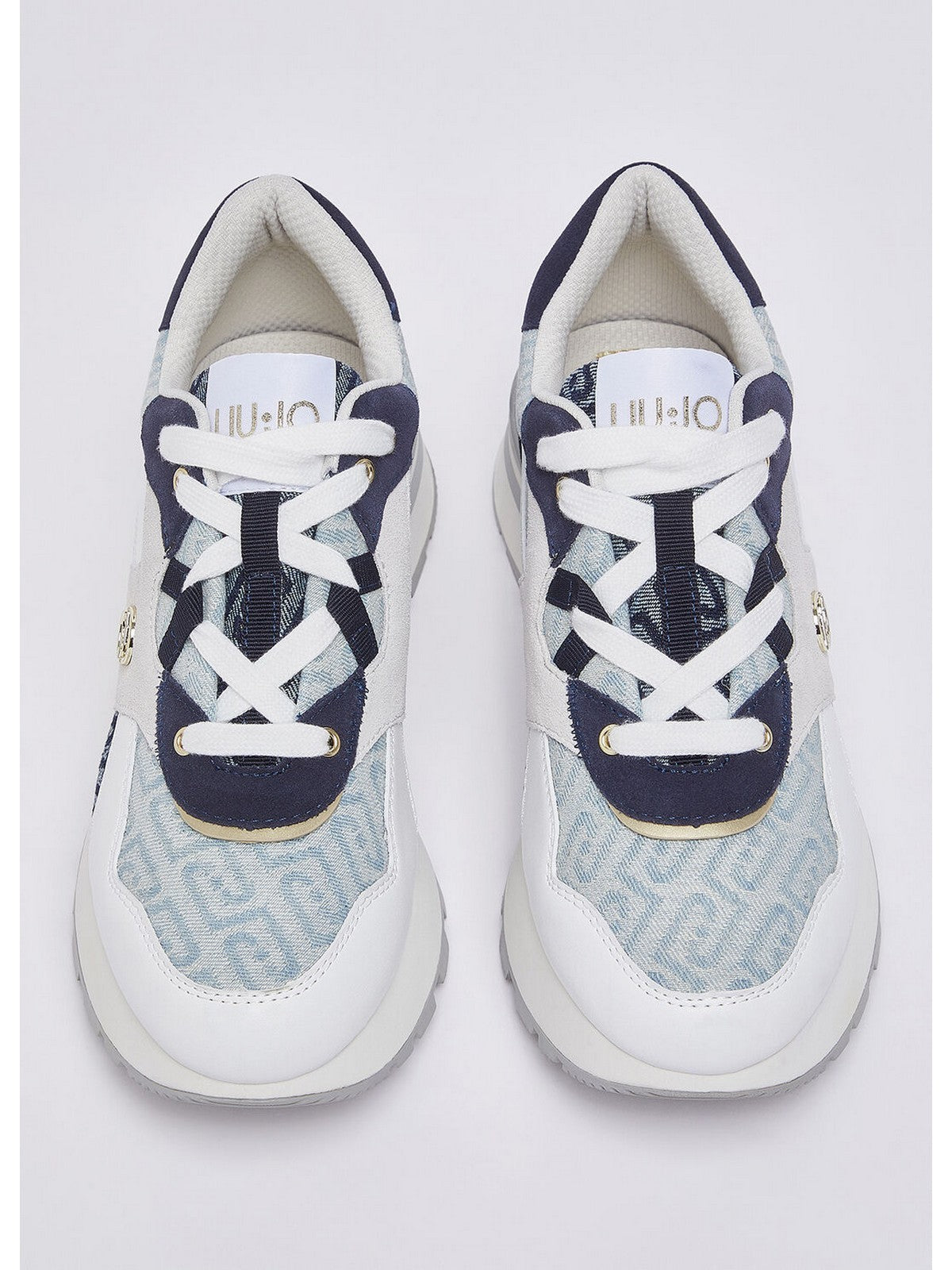 LIU JO Sneaker Donna  BA6035PX827 S3361 DENIM/WHITE