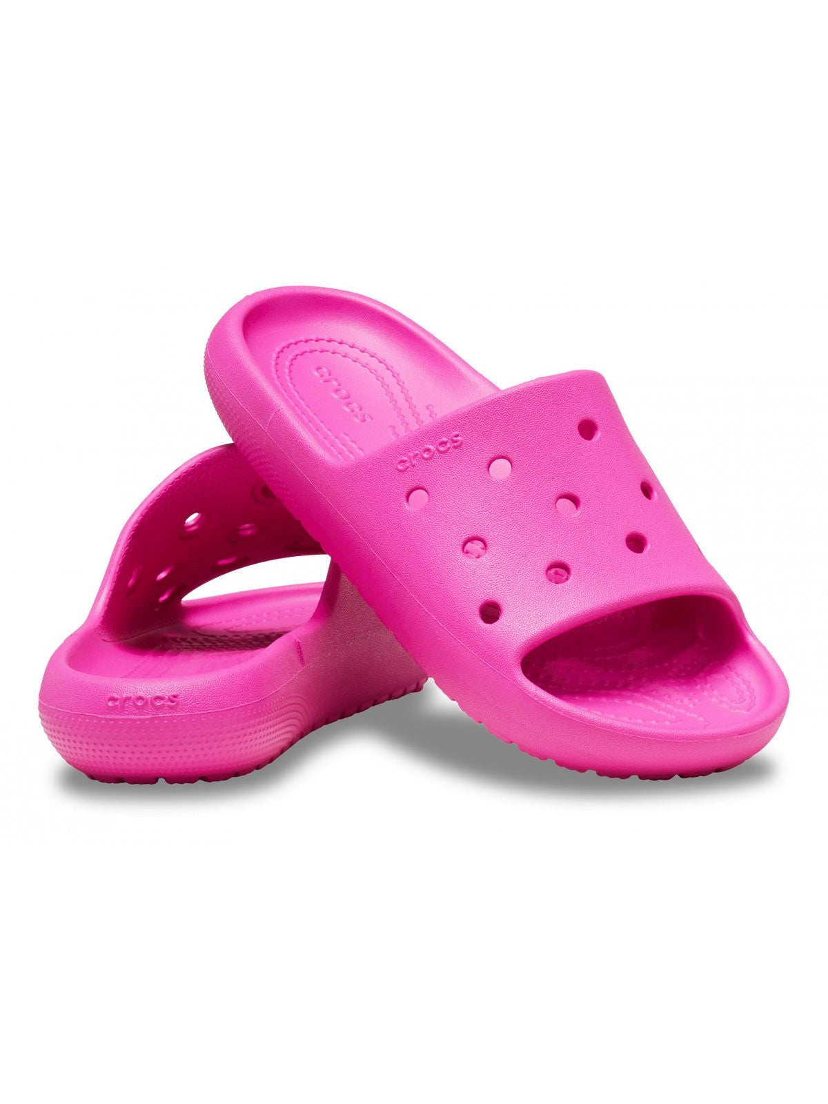 CROCS Chaussons pour filles et garçons Classic Slide 2 K 209422 6UB Rose