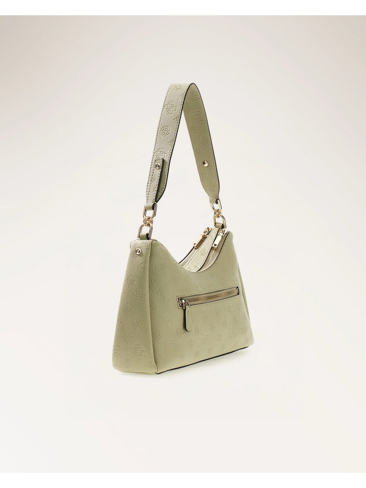 GUESS Borsa Donna ANISE DOUBLE ZIP SHOULDER BAG HWPD99 16180 SGO SAGE LOGO