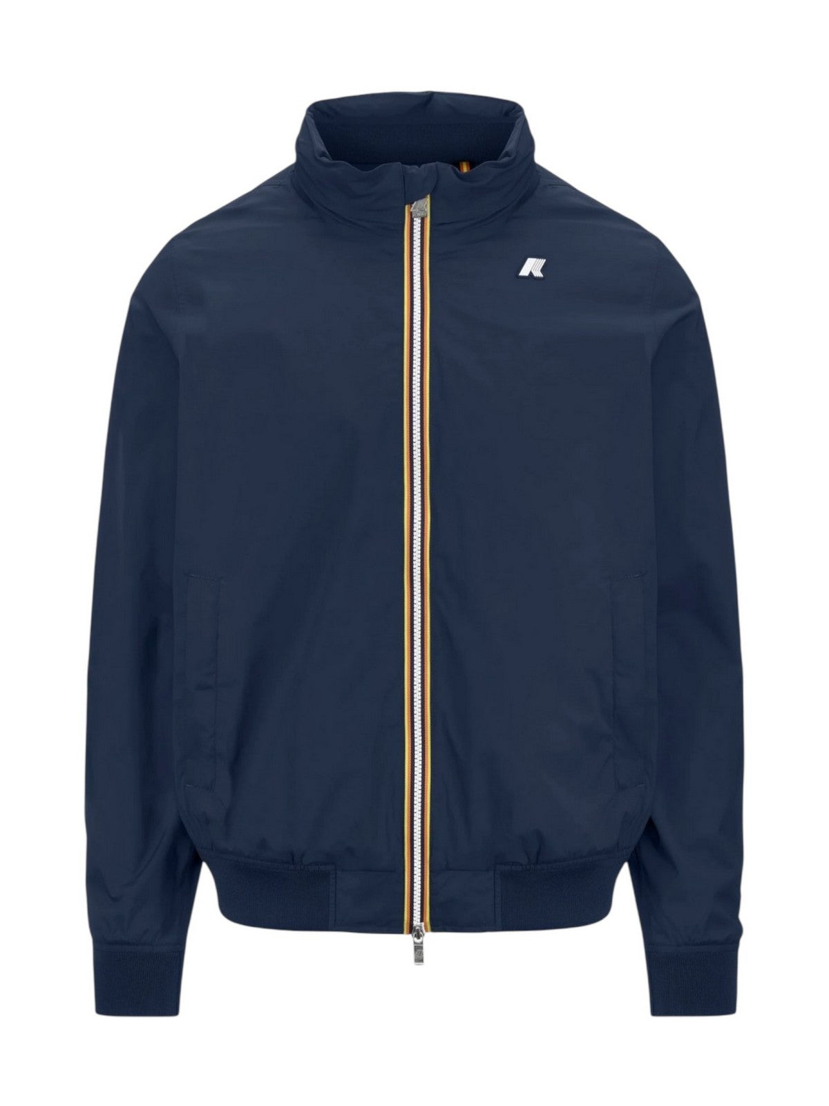 K-WAY Giubbino Uomo Amaury  Stretch Nylon Jersey K3123VW B67 Blue Insignia gioboutiqueweb
