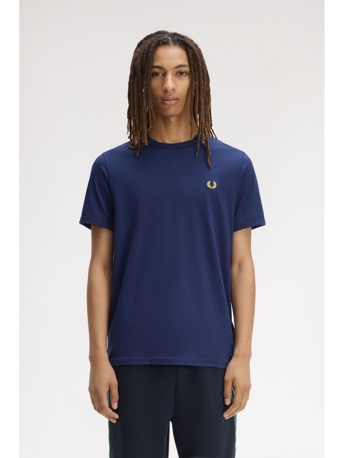 FRED PERRY T-shirt Uomo  FP-M3519 215 FRENCH NAVY
