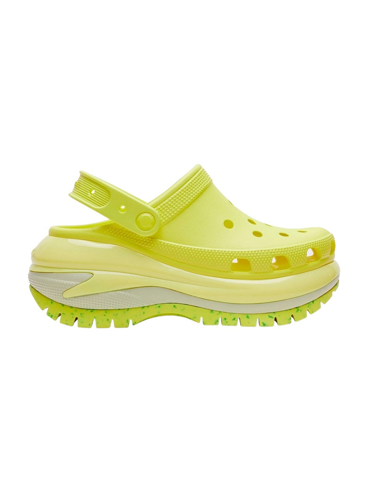 CROCS Pantoufle Classique Mega Crush Clog W 207988 76M Jaune pour Femme