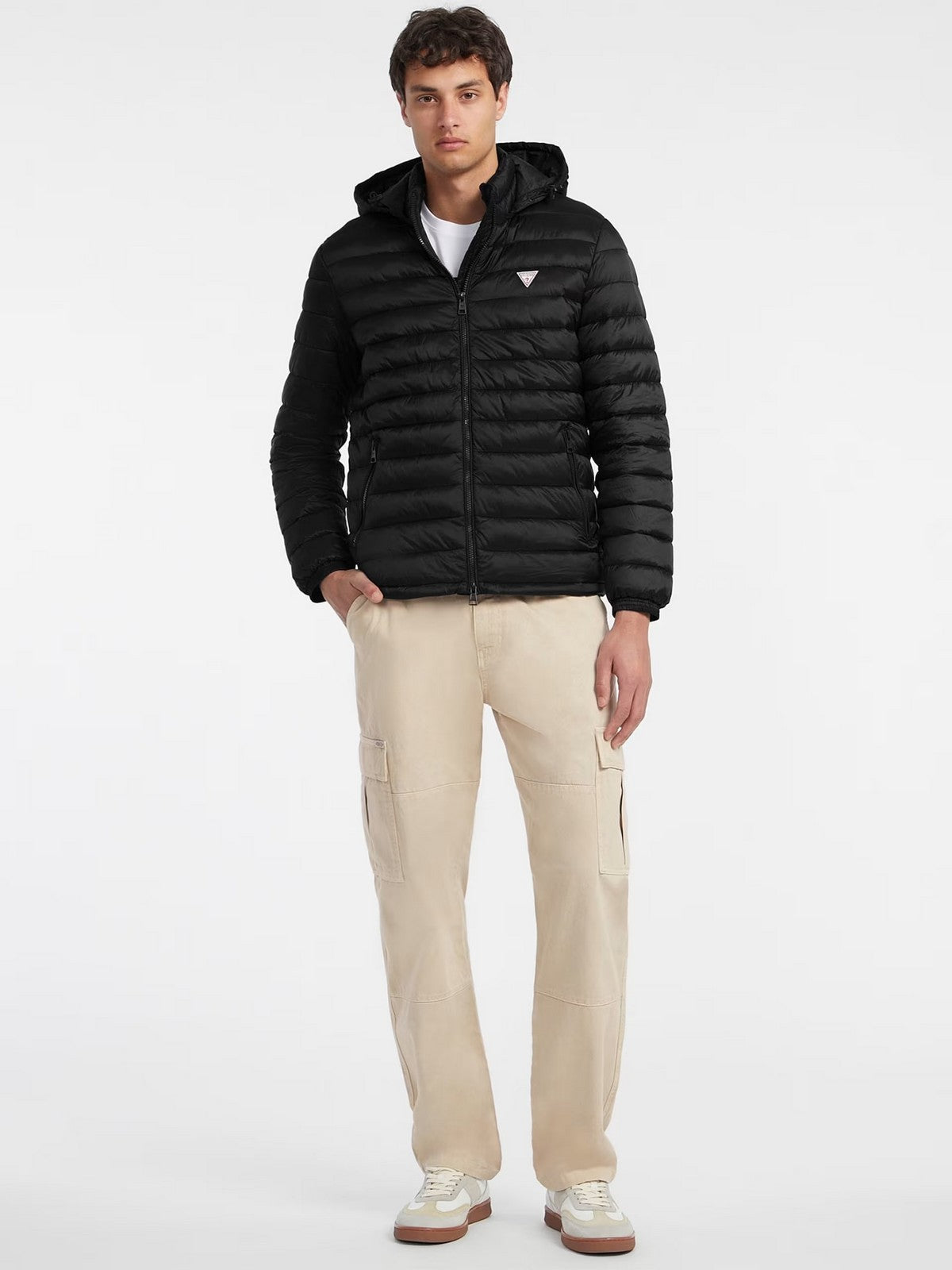 Deviner Piumino Men GJ Hooded Puffer M4yl99 WG922 JBLK Black