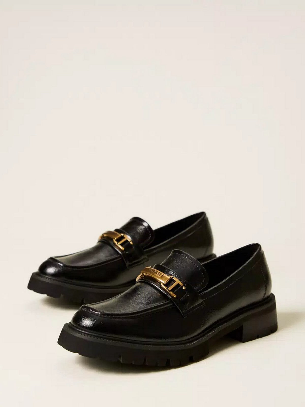 TWINSET Mocassino Donna MORSETTO SHOES 252TGT080 00006 Nero