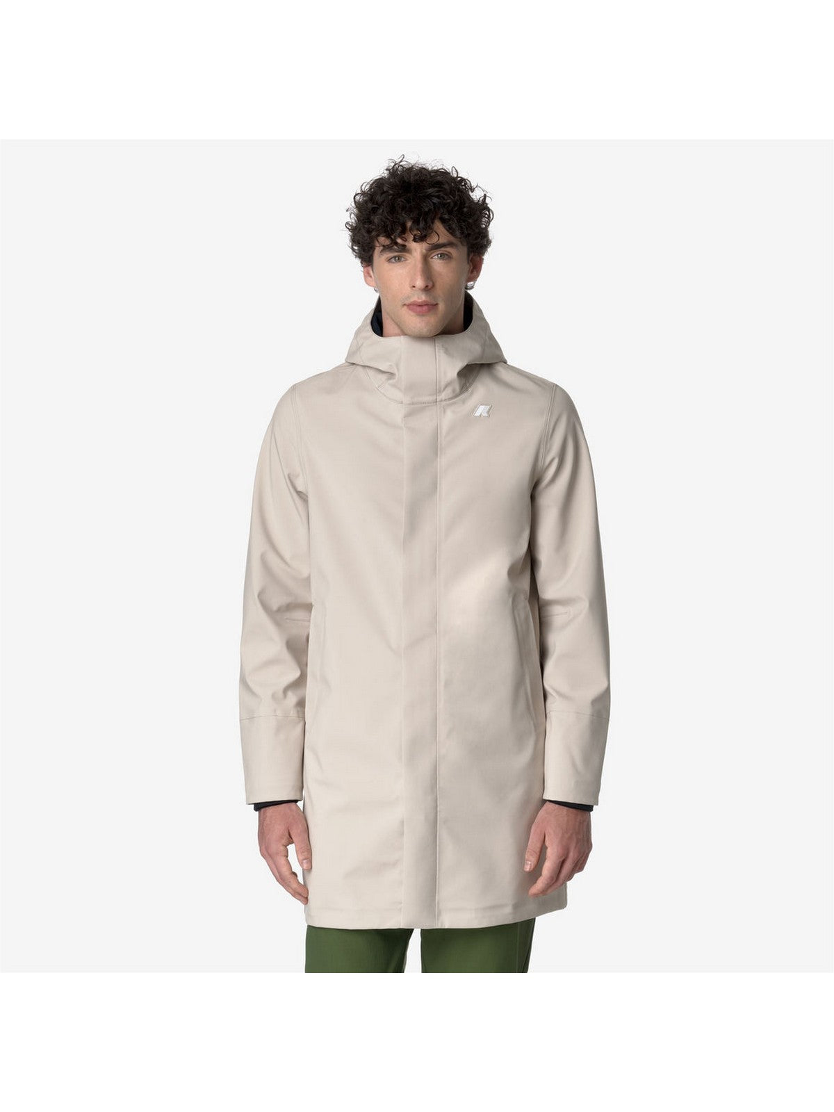 Chaqueta de hombre k-way thomas unida k7126ww atc beige