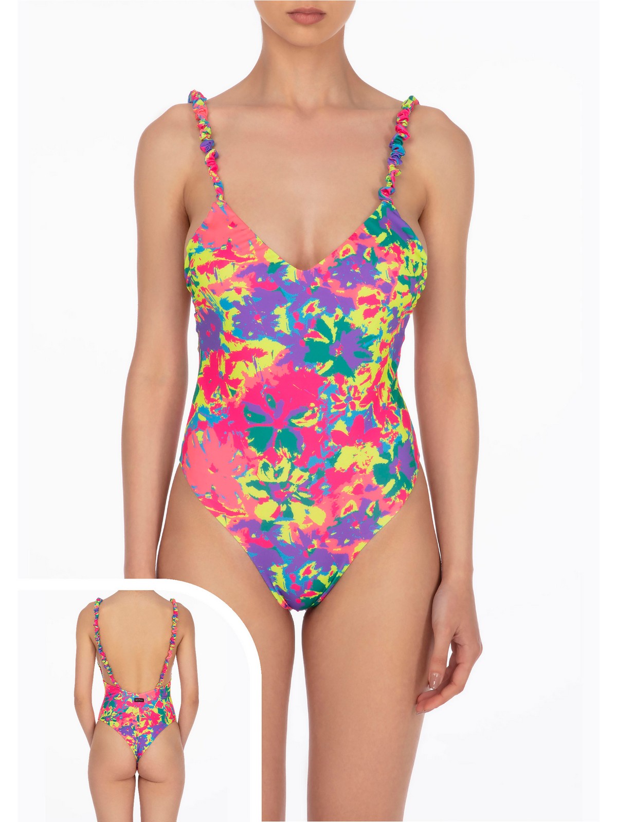 Moi a été maillot de bain pour les femmes MF24-0042X1 multicolore