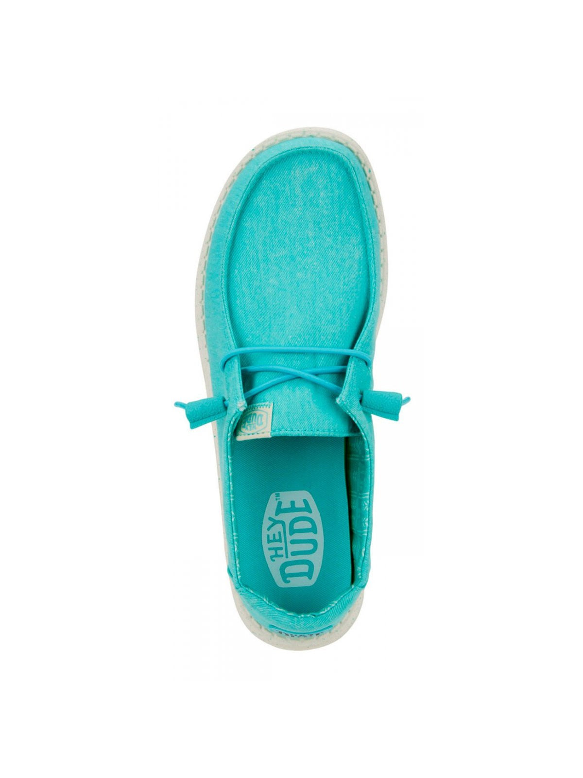 HEY DUDE Mocassin Femme Wendy Canvas HD.40902 440 Turquoise