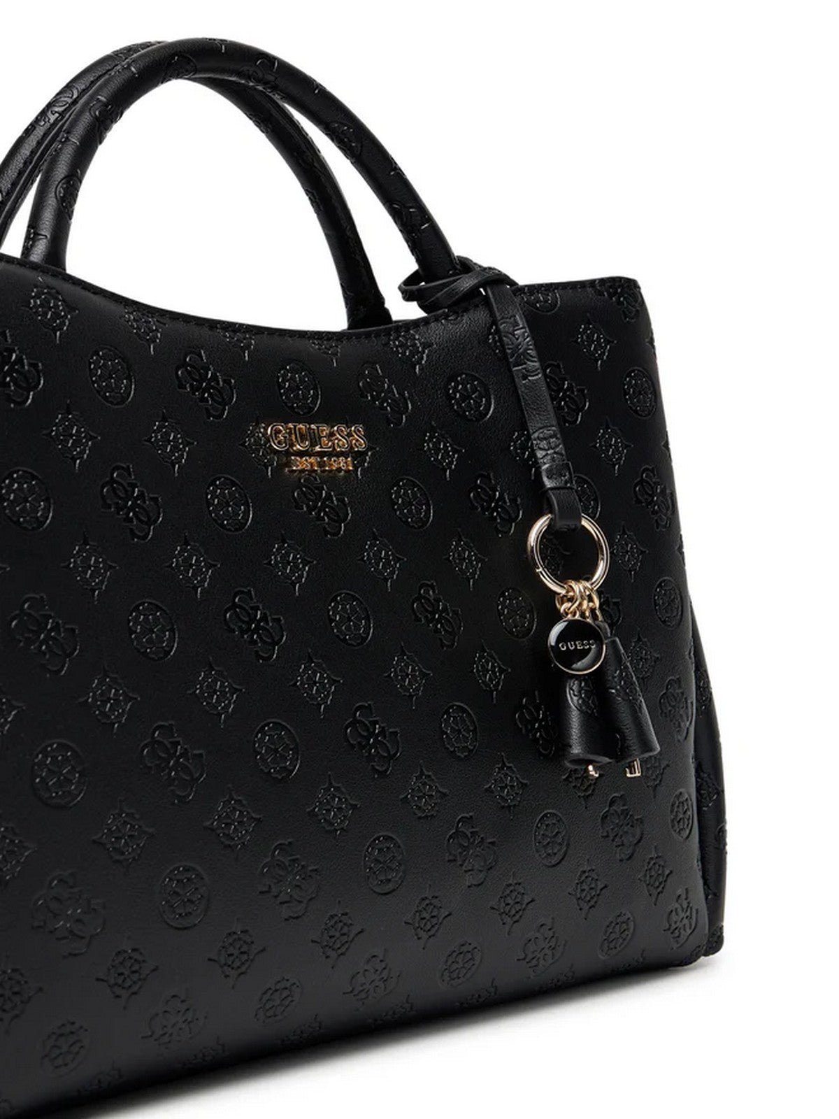 GUESS Borsa Donna PHOEBE LRG GIRLFRIEND SATCHEL HWPD96 65070 BLO BLACK LOGO