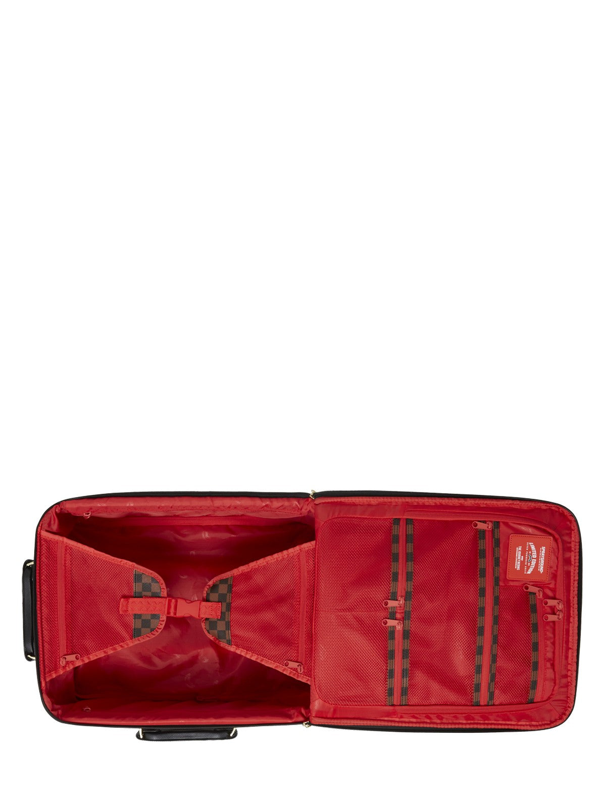 SPRAYGROUND Valigie e Trolley Uomo DOSE OF CHECK DEUX CARRY-ON LUGGAGE 910CL272NSZ Nero gioboutiqueweb