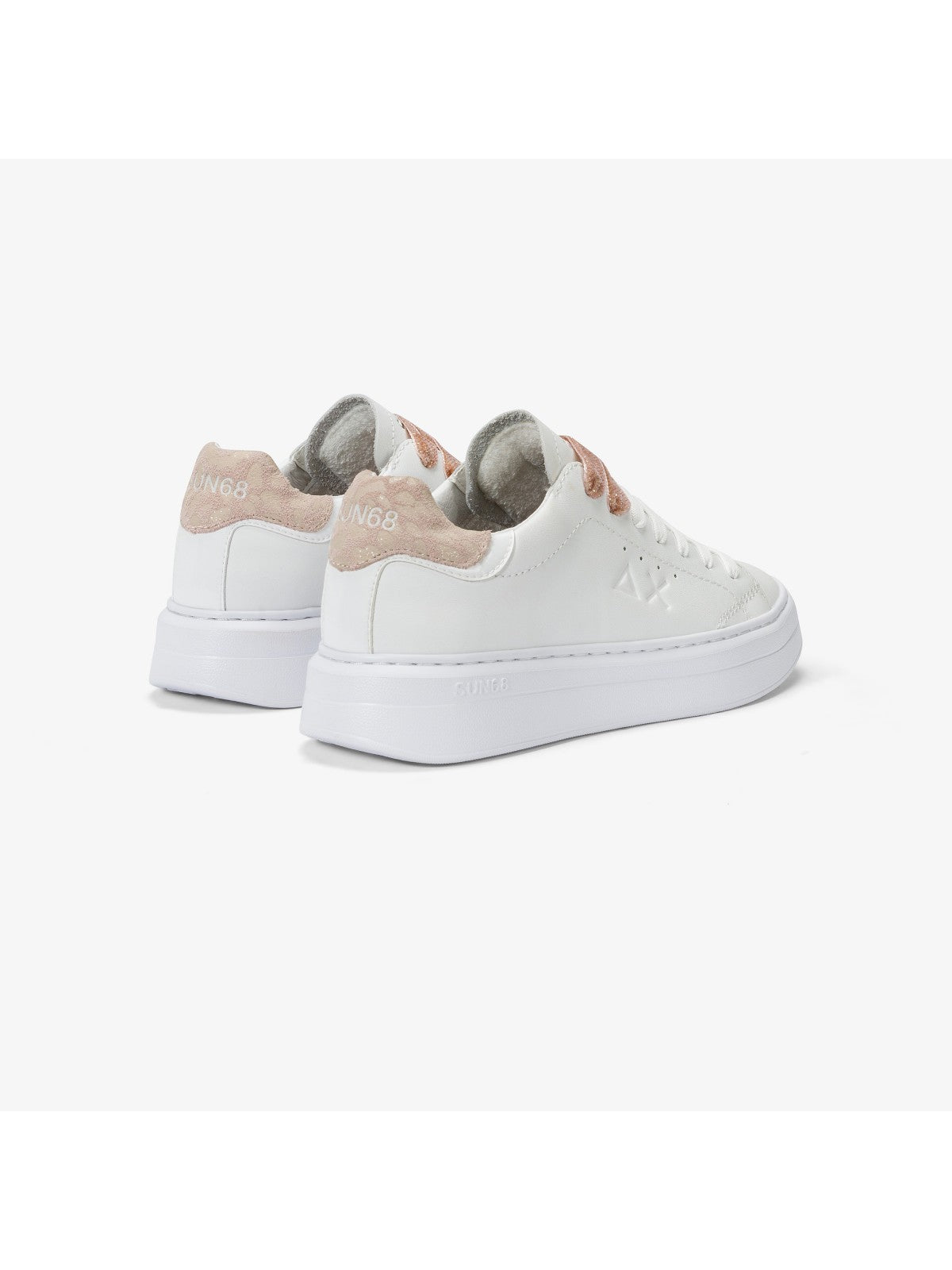 SUN68 Sneaker Donna Grace leather Z44225 0104 Bianco